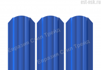 Штакетник "Евротрапеция" RAL 5005 Сигнально синий