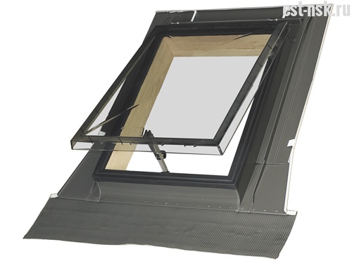 Мансардное окно-люк для выхода на крышу FAKRO WSZ 54х75 см