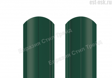 Штакетник "Европланка" двусторонний RAL 6005/6005 Зелёный мох