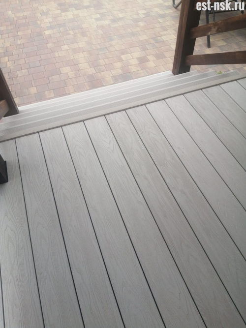 Террасная доска CM Decking BARK ясень купить в Новосибирске