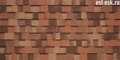 Гибкая черепица TEGOLA COMFORT CORTINA | Terracotta 404