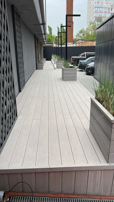 Террасная доска CM Decking BARK ясень купить в Новосибирске