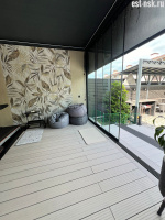 Террасная доска CM Decking BARK ясень купить в Новосибирске