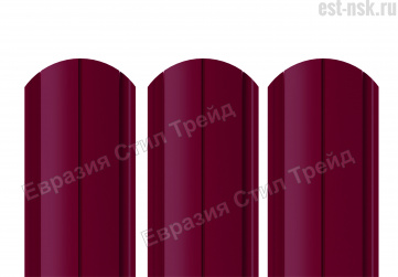 Штакетник "Европланка" RAL 3005 Красное вино