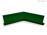 Угол желоба внутренний (135 гр.) D125 | RAL 6005 Зелёный мох