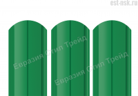 Штакетник "Европланка" RAL 6029 Мятно-зеленый