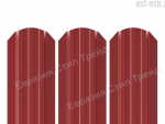 Штакетник "Евротрапеция" RAL 3011 Красно-коричневый
