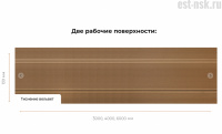 Террасная доска Harvex Magnus 27х139х6000 | Шоколад