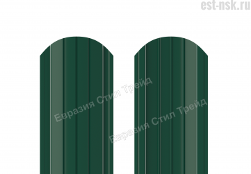 Штакетник "Европланка Престиж" двусторонний RAL 6005/6005 Зелёный мох