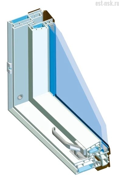 Пластиковое мансардное окно PTP U3 55х78 см