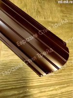 Штакетник "Европланка Престиж" RAL 8017 Коричневый шоколад