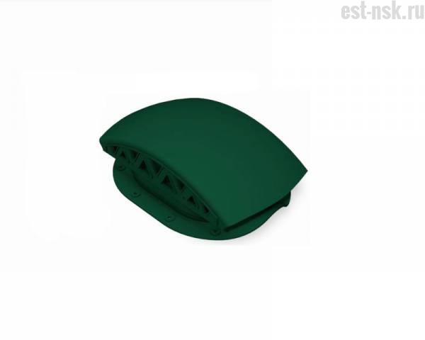 Вентилятор подкровельный Viotto (черепаха) для металлочерепицы, Зелёный