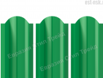 Штакетник "М-планка" RAL 6029 Мятно-зелёный