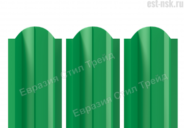 Штакетник "М-планка" RAL 6029 Мятно-зелёный